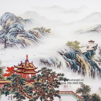 TRANH SỨ CẨM TÚ GIANG NAM